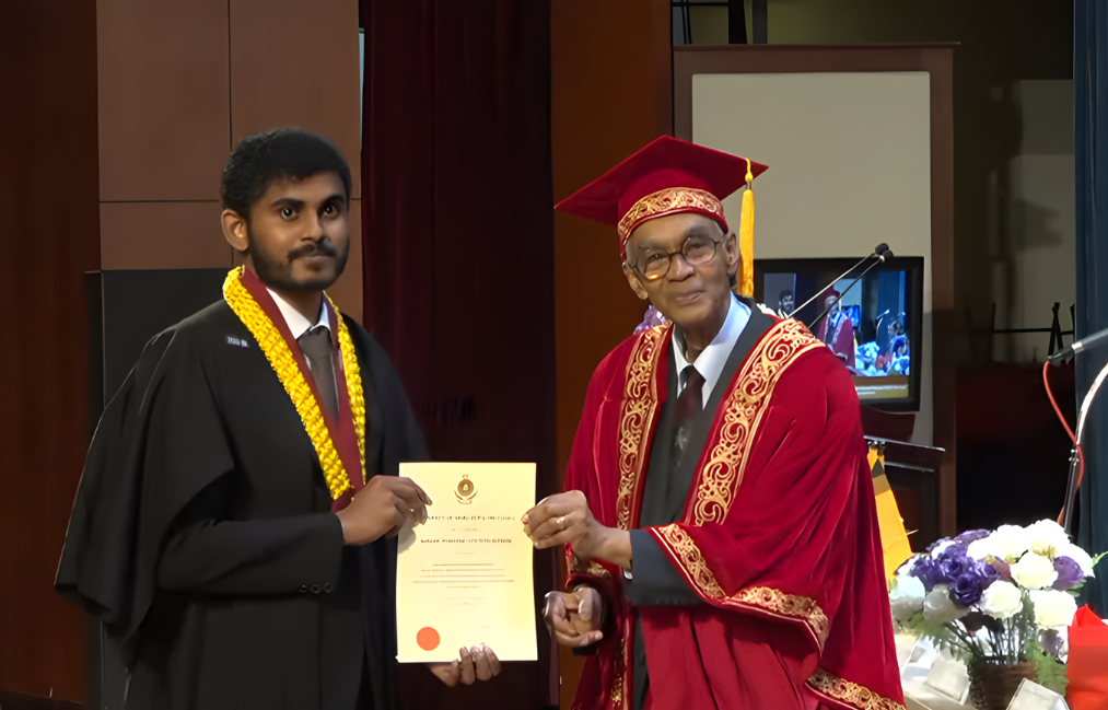 Gold Medalist - Department of Electrical Engineering