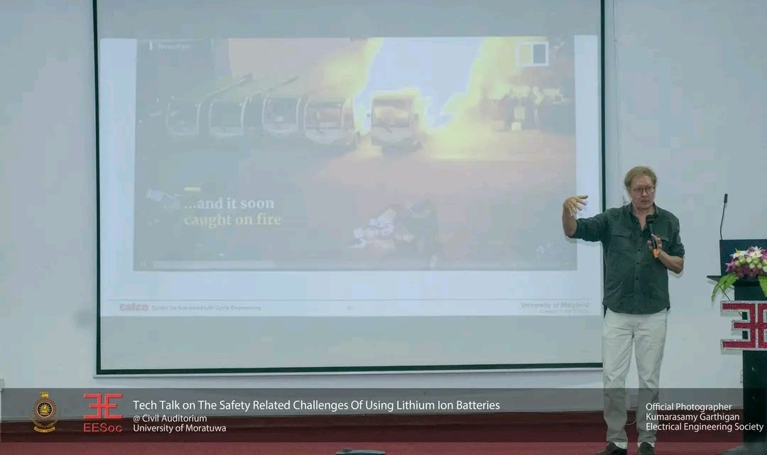 Tech Talk on The Safety Related Challenges of Using Lithium Ion Batteries